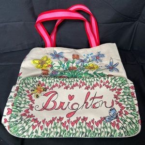 Brighton LOVE Canvas Tote